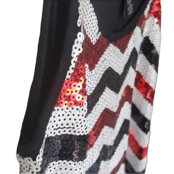 Streetwear Society sequinned tank top size L/G - Picture 3 of 10
